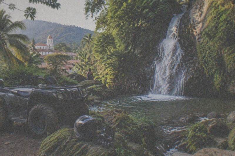 Private ATV tour with waterfall and Tequila tasting